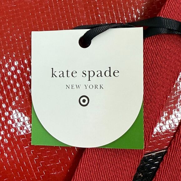 Kate Spade New York Target Reusable Shopping Tote Bag Red Limited Edition NWT - Picture 4 of 6